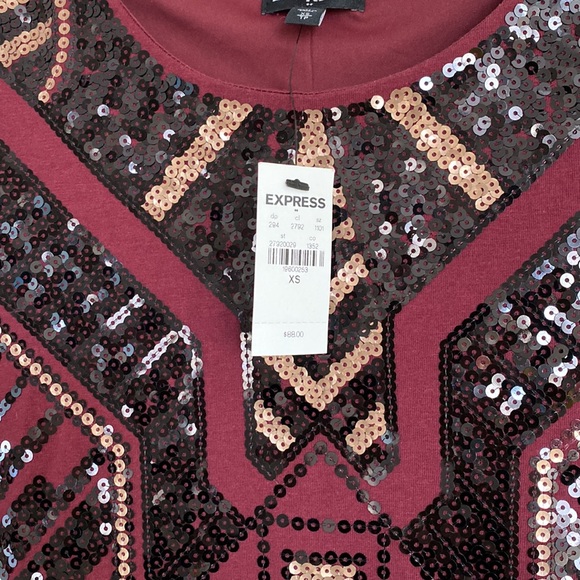 NWT sexy sequin fitted dress - Picture 2 of 2